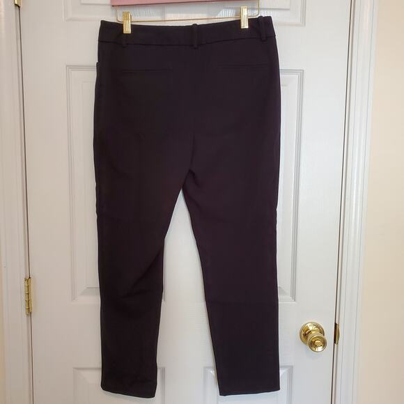 A New Day Black Straight Leg Ankle Pants Size 12 - Picture 3 of 9